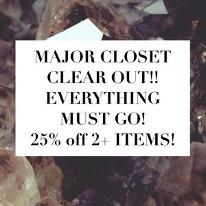 EVERYTHING MUST GO!!!